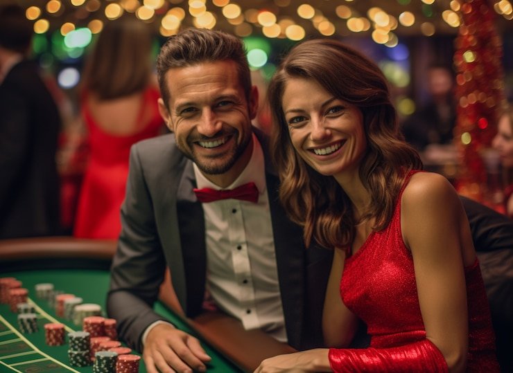 Live dealer blackjack table view